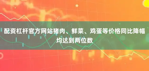 配资杠杆官方网站猪肉、鲜菜、鸡蛋等价格同比降幅均达到两位数